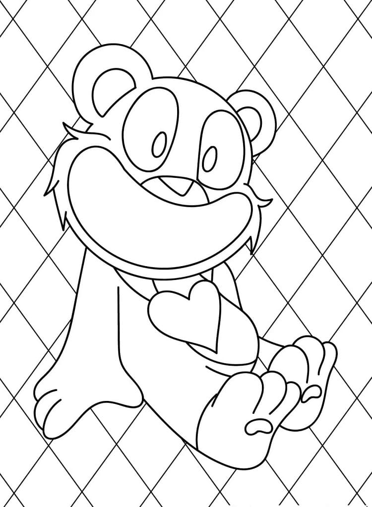Free printable Bobby BearHug coloring page #215448 from Video Games collection