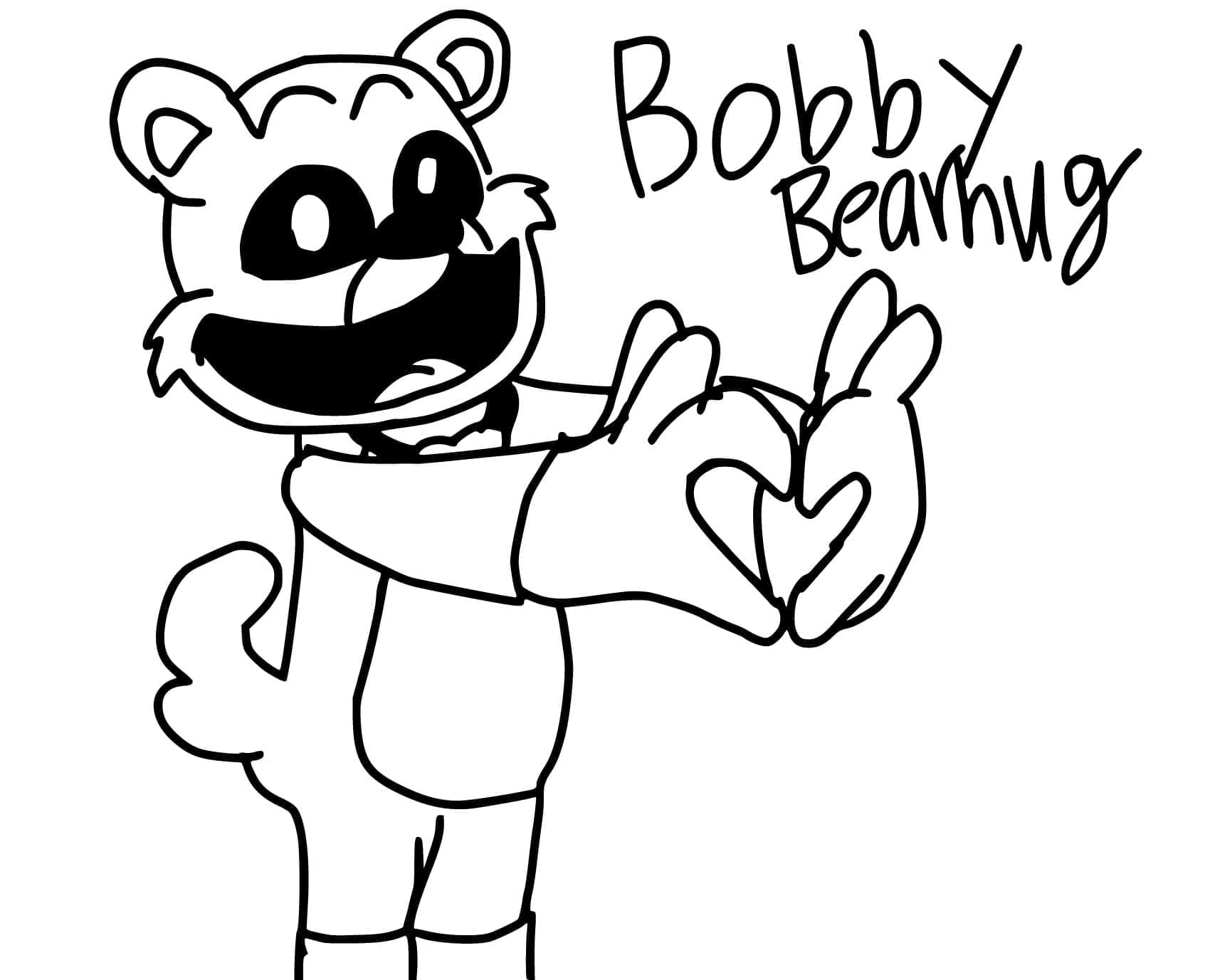 Free printable Bobby BearHug coloring page #215451 from Video Games collection Free printable Bobby BearHug coloring page #215451 from Video Games collection