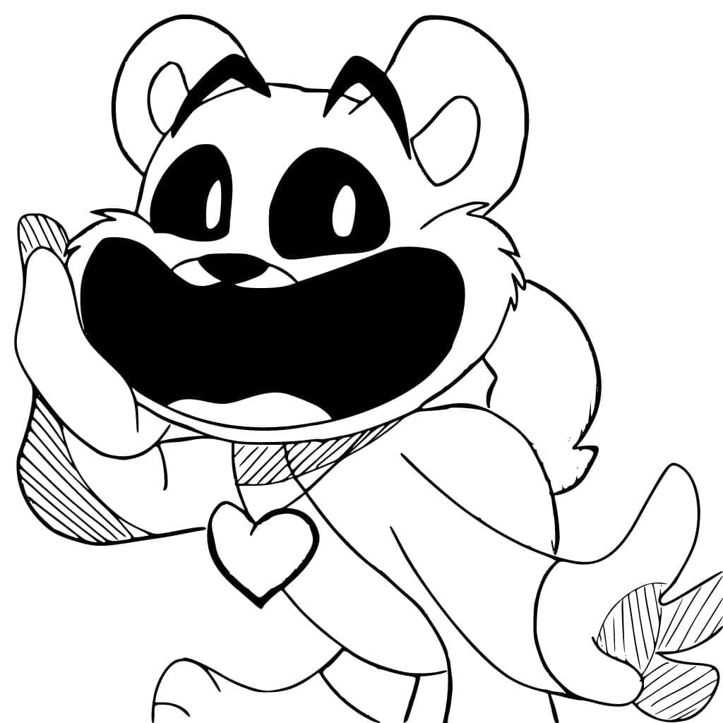 Free printable Bobby BearHug coloring page #215453 from Video Games collection