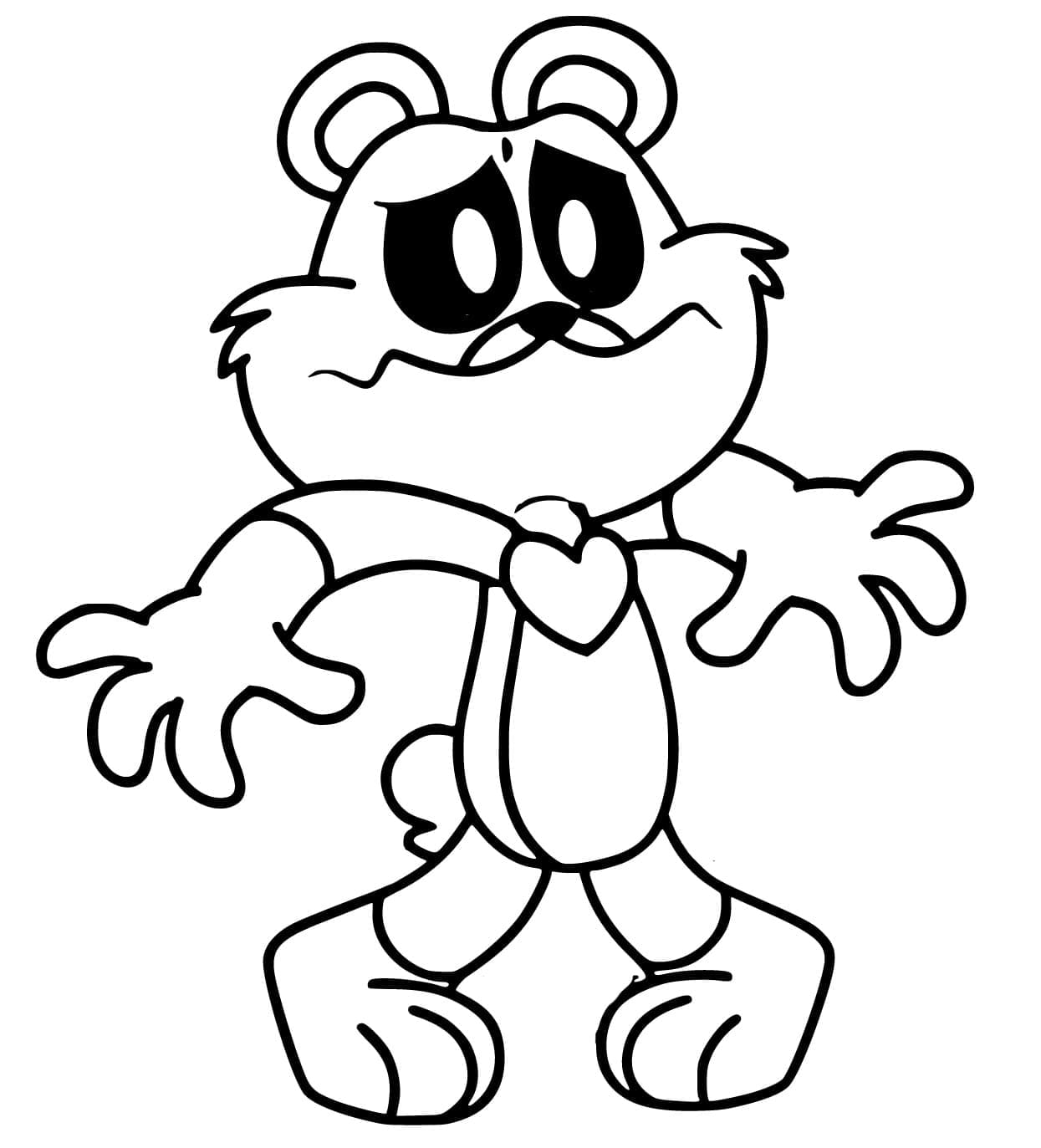 Free printable Bobby BearHug coloring page #215460 from Video Games collection