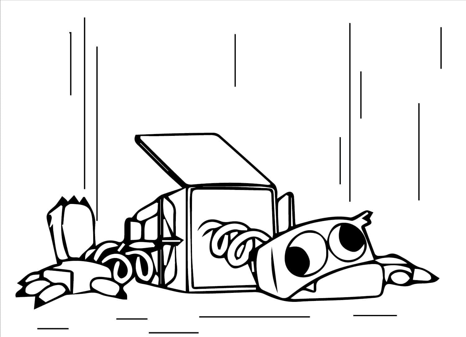 Free printable Boxy Boo coloring page #211900 from Video Games collection
