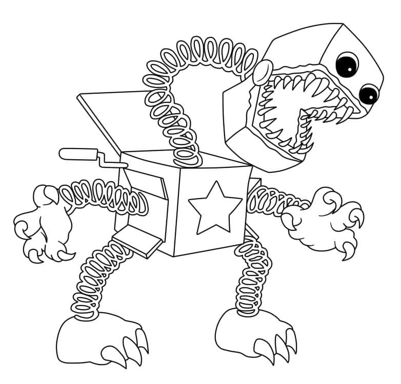 Free printable Boxy Boo coloring page #211901 from Video Games collection Free printable Boxy Boo coloring page #211901 from Video Games collection