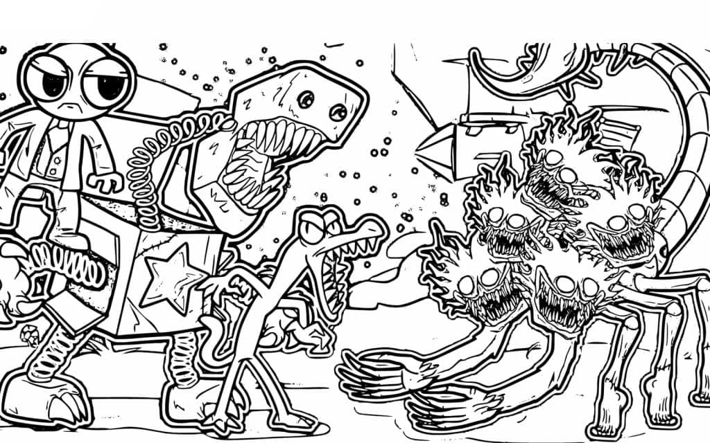 Free printable Boxy Boo coloring page #211920 from Video Games collection