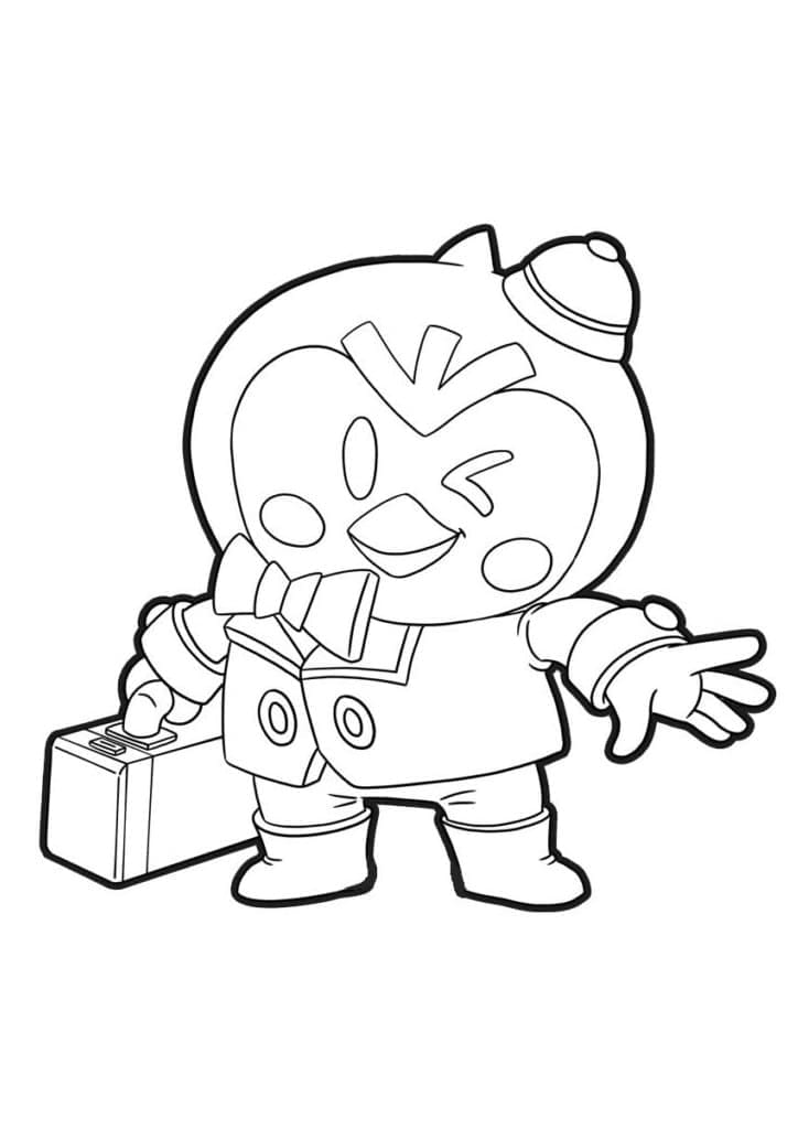 Free printable Brawl Stars coloring page #214751 from Video Games collection