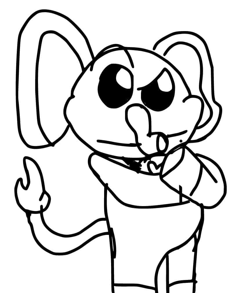 Free printable Bubba Bubbaphant coloring page #215529 from Video Games collection Free printable Bubba Bubbaphant coloring page #215529 from Video Games collection