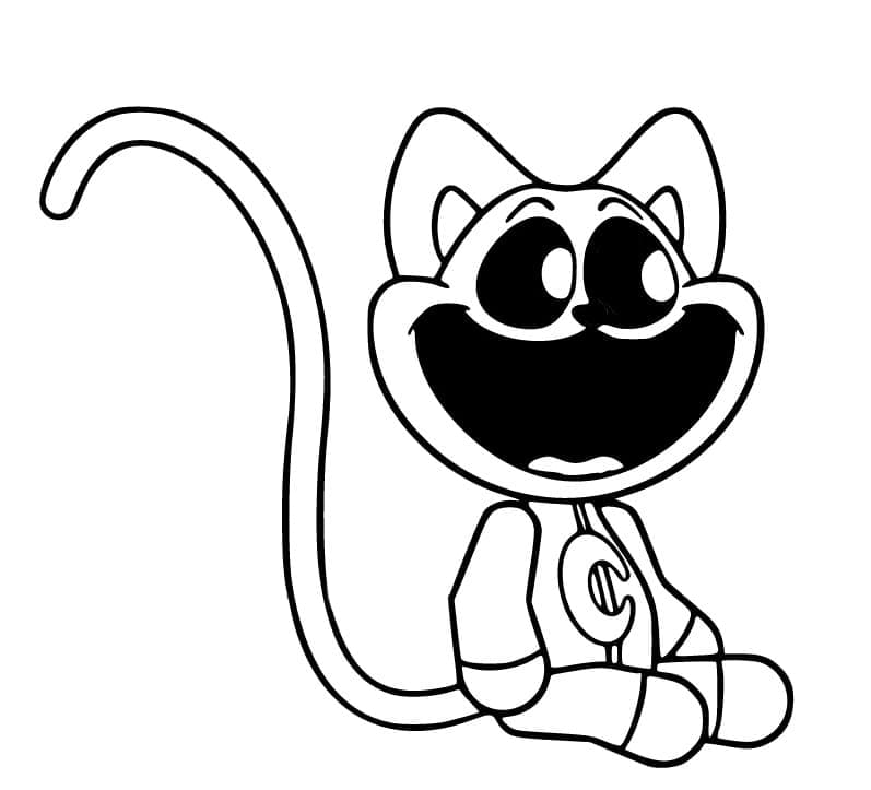Coloring page: CatNap (Video Games) #215321 - Free Printable Coloring Pages