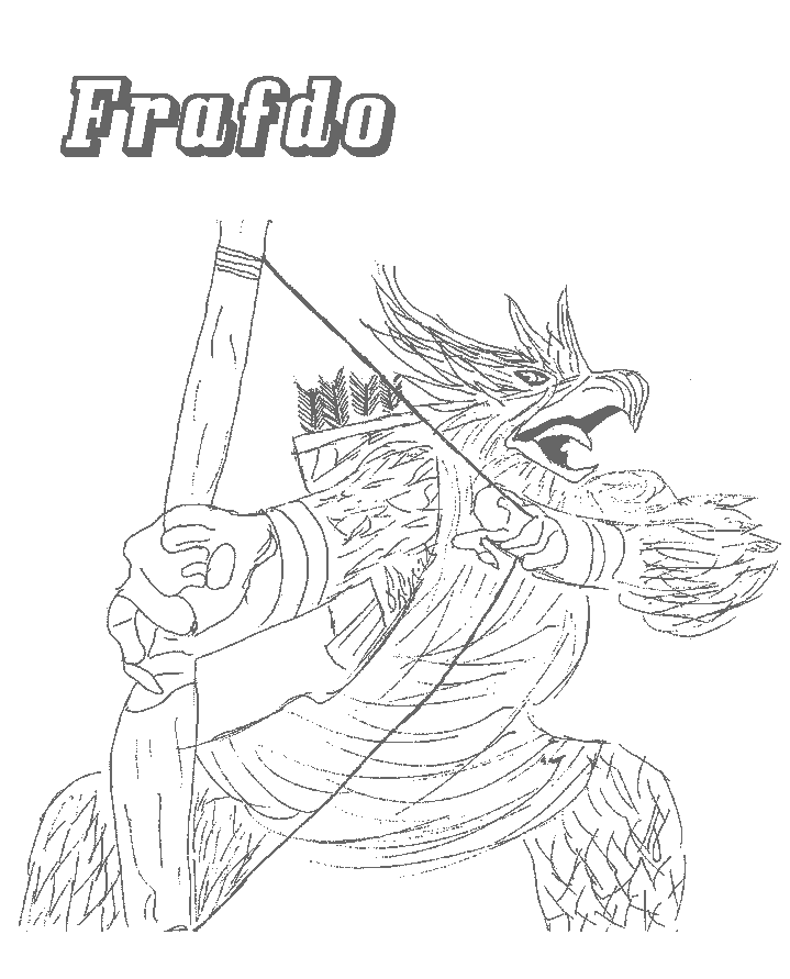 Free printable Chaotic coloring page #169961 from Video Games collection