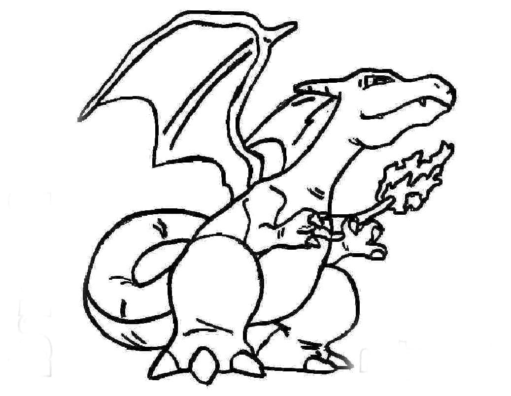 Free printable Charizard coloring page #179548 from Video Games collection Free printable Charizard coloring page #179548 from Video Games collection