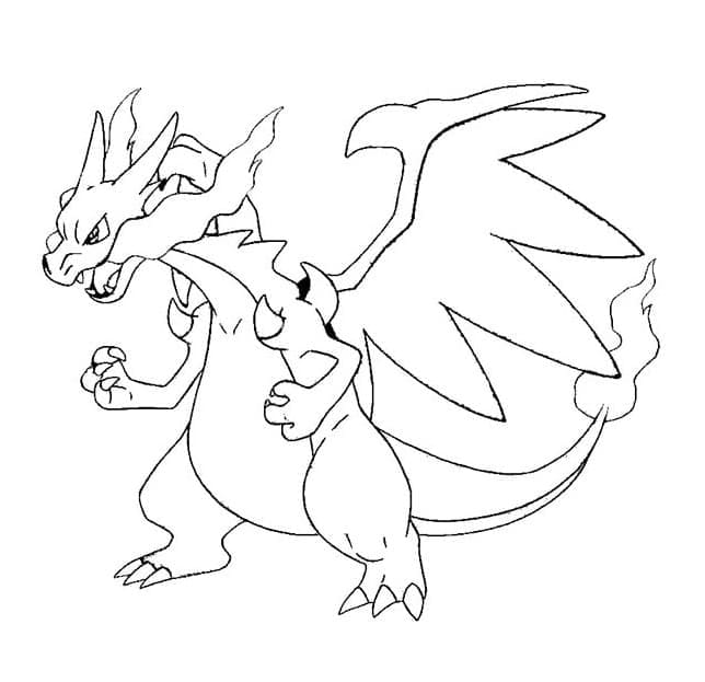 Free printable Charizard coloring page #179562 from Video Games collection