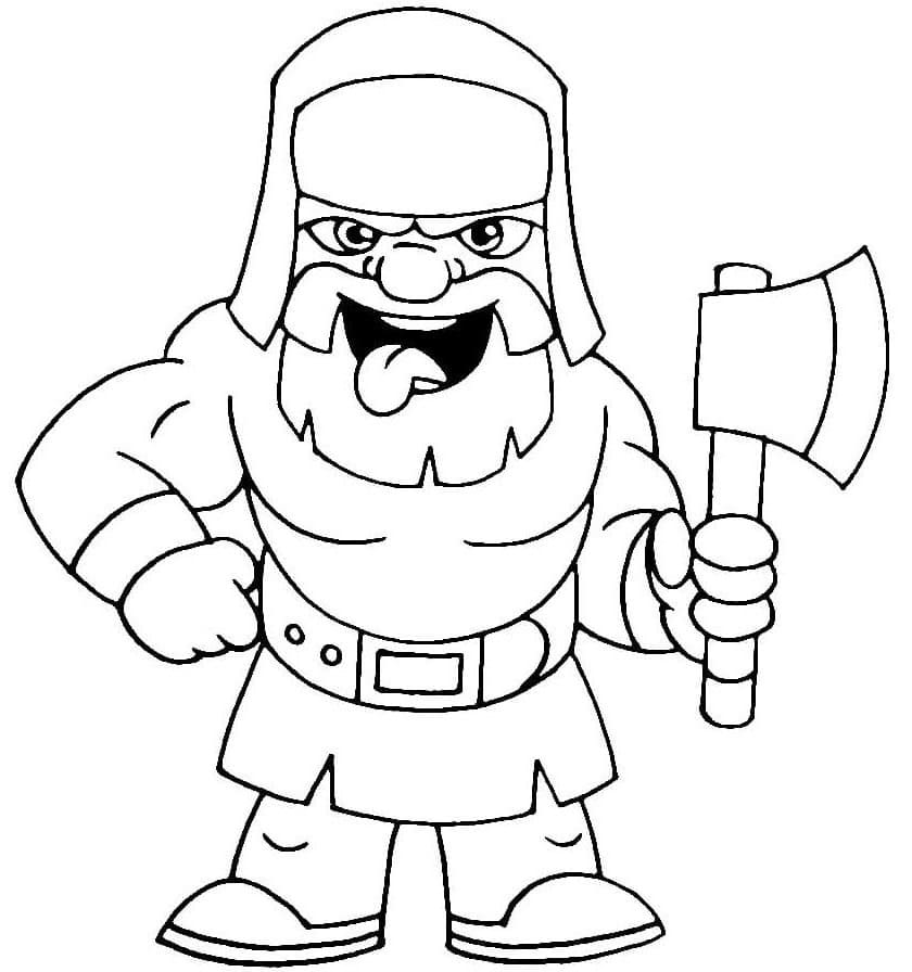 Free printable Clash Royale coloring page #200950 from Video Games collection