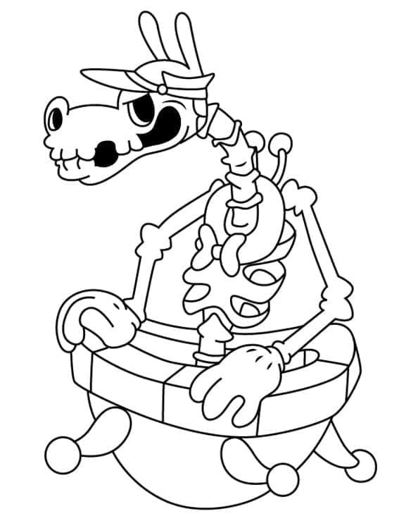 Free printable Cuphead coloring page #185121 from Video Games collection