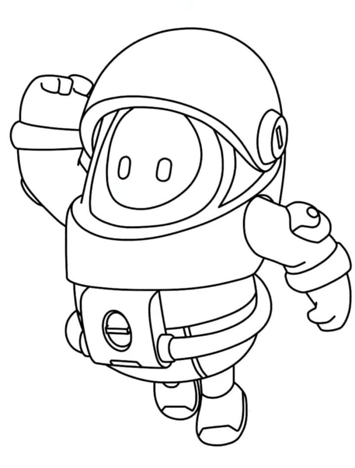 Free printable Fall Guys coloring page #186842 from Video Games collection