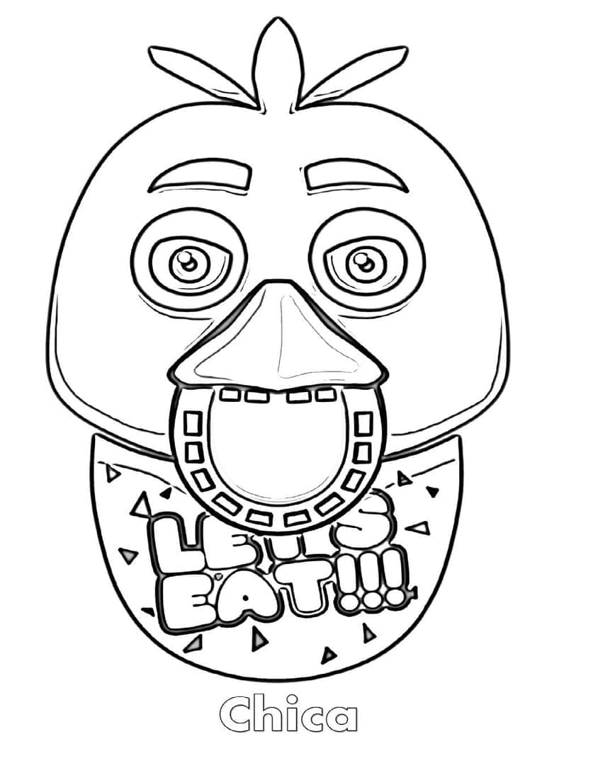 Coloring page: Five Nights at Freddy’s (FNAF) (Video Games) #199611 - Free Printable Coloring Pages
