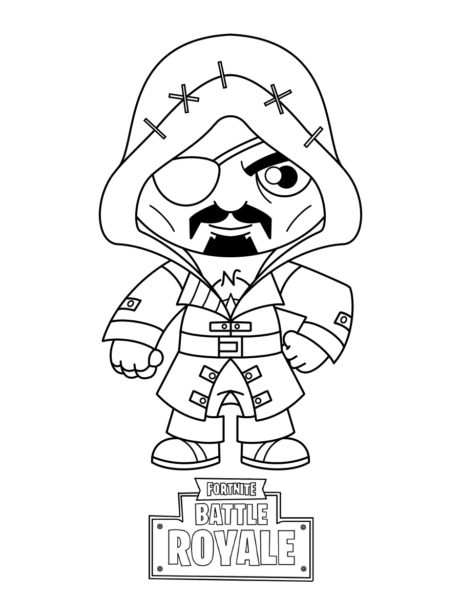 Coloring page: Fortnite (Video Games) #170140 - Free Printable Coloring Pages