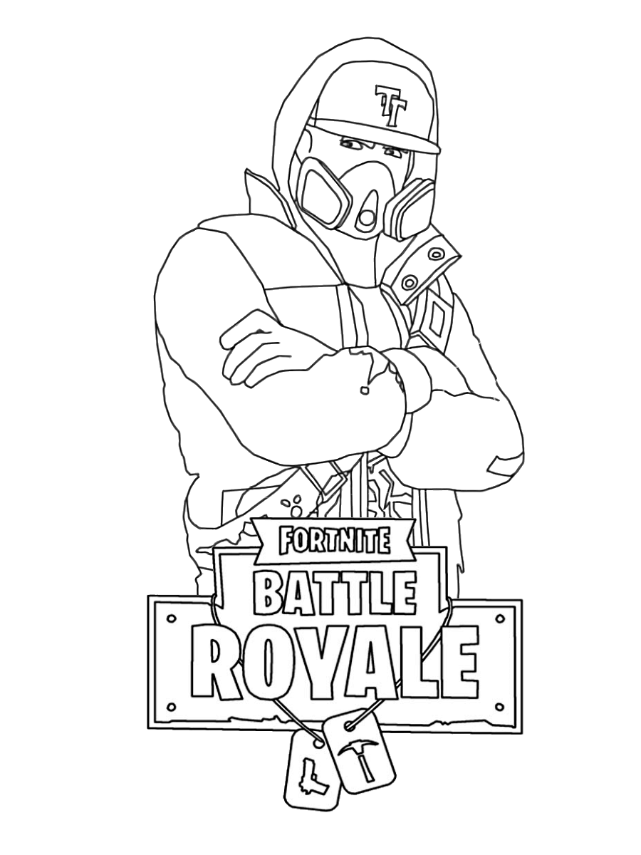 Coloring page: Fortnite (Video Games) #170163 - Free Printable Coloring Pages