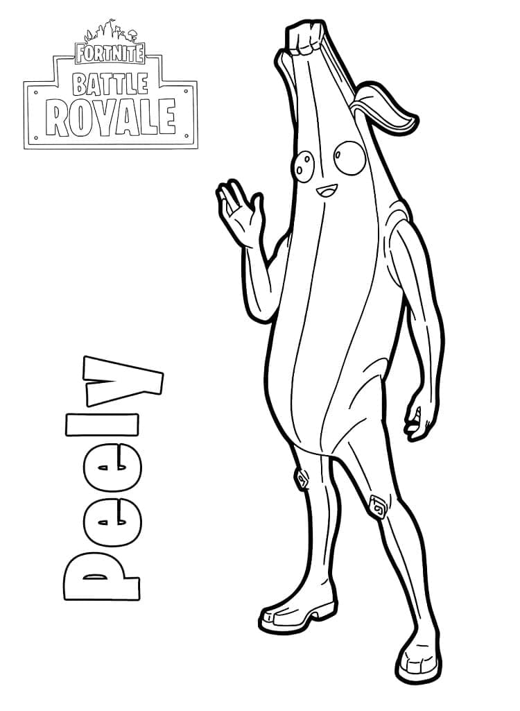 Free printable Fortnite coloring page #173646 from Video Games collection