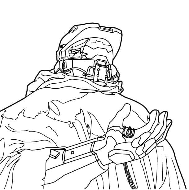 Free printable Halo coloring page #200107 from Video Games collection Free printable Halo coloring page #200107 from Video Games collection