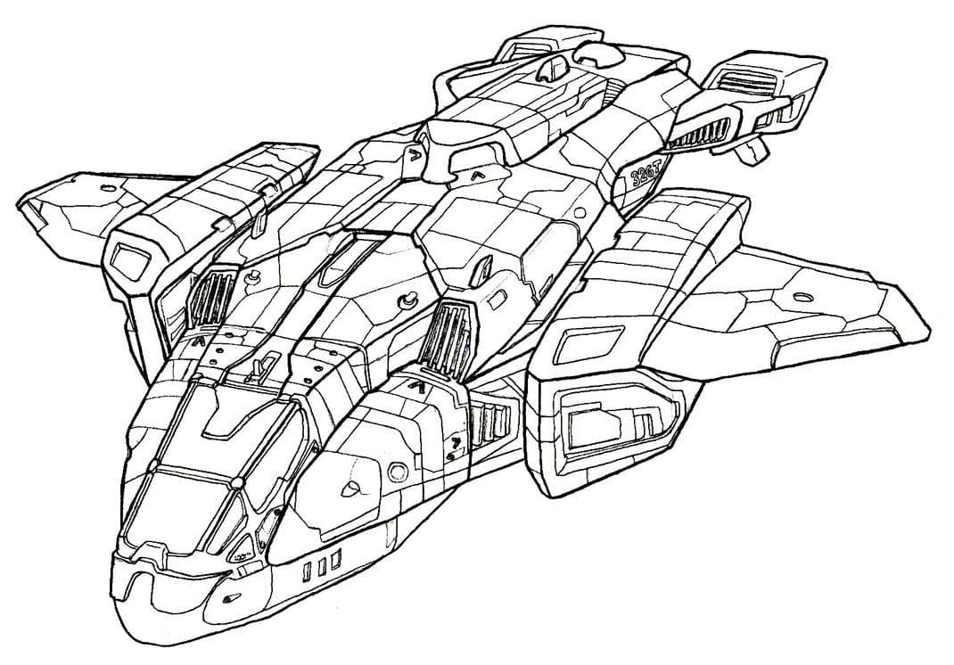 Free printable Halo coloring page #200121 from Video Games collection