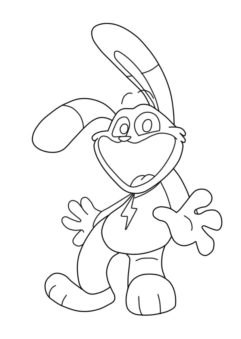 Coloring page: Hoppy Hopscotch (Video Games) #215711 - Free Printable Coloring Pages
