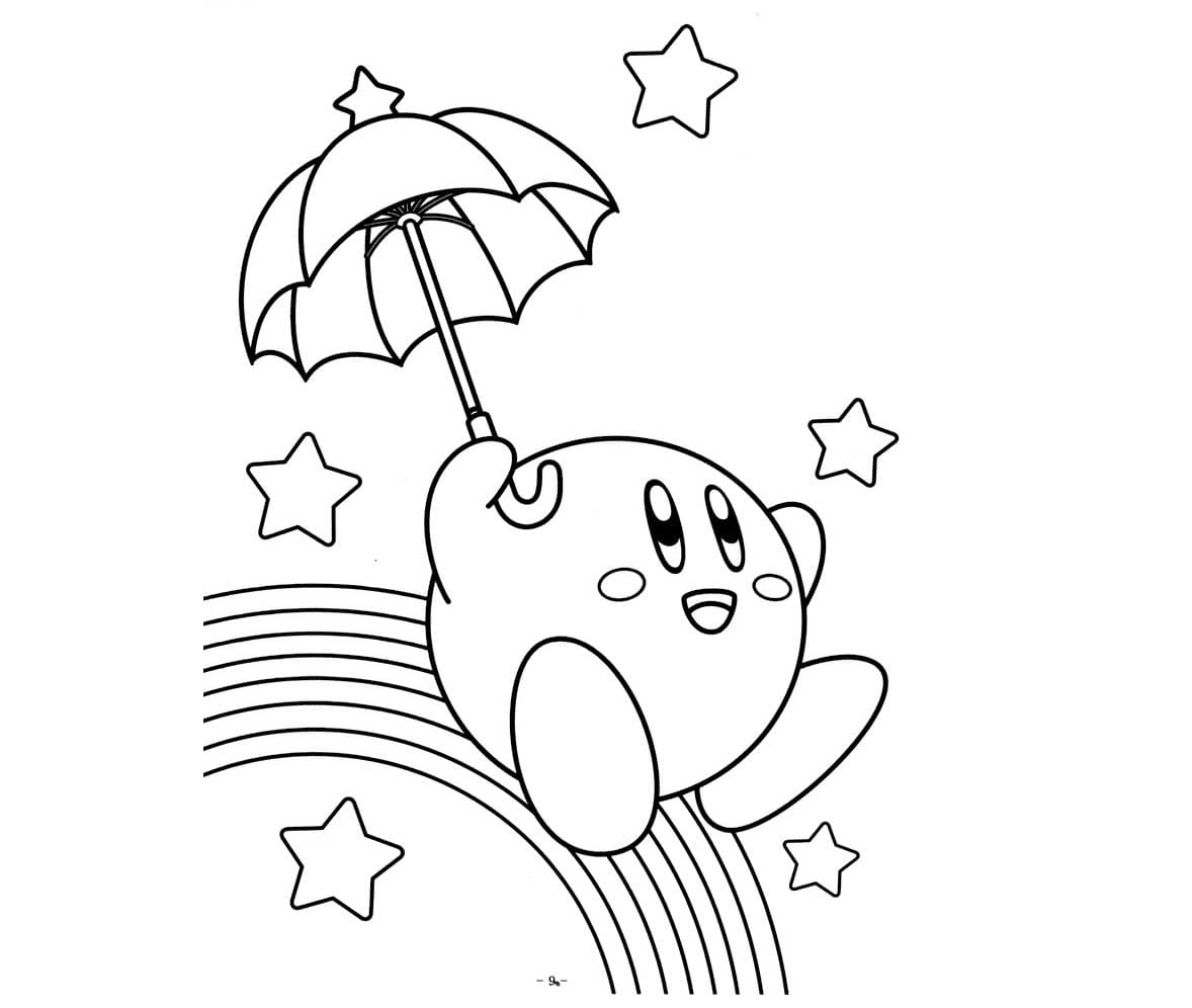 Free printable Kirby coloring page #172629 from Video Games collection