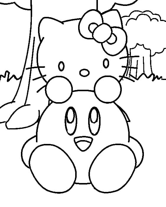 Free printable Kirby coloring page #177667 from Video Games collection Free printable Kirby coloring page #177667 from Video Games collection