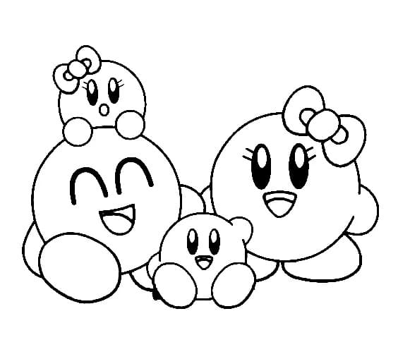 Free printable Kirby coloring page #177672 from Video Games collection Free printable Kirby coloring page #177672 from Video Games collection