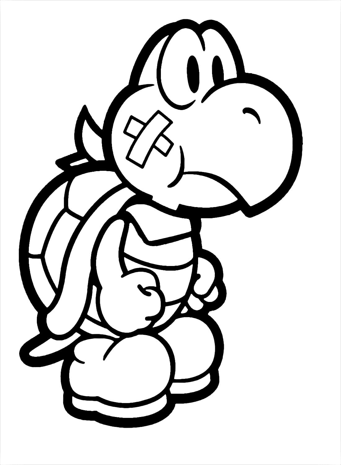 Free printable Koopa Troopa coloring page #188416 from Video Games collection