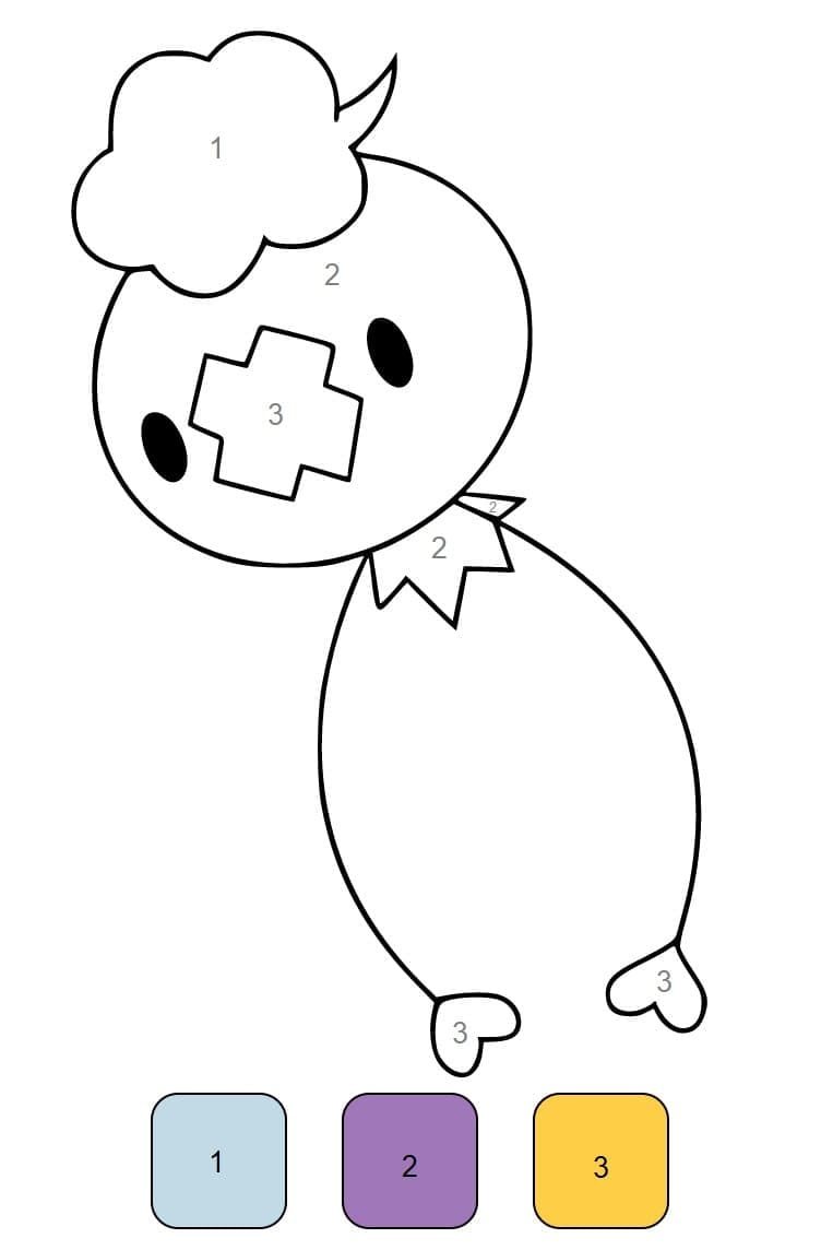 Free printable Magic Pokemon coloring page #201810 from Video Games collection