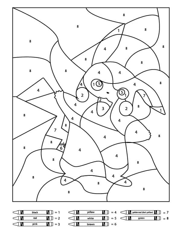 Free printable Magic Pokemon coloring page #201820 from Video Games collection