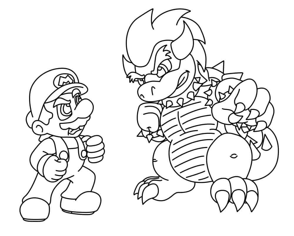 Free printable Mario coloring page #172115 from Video Games collection