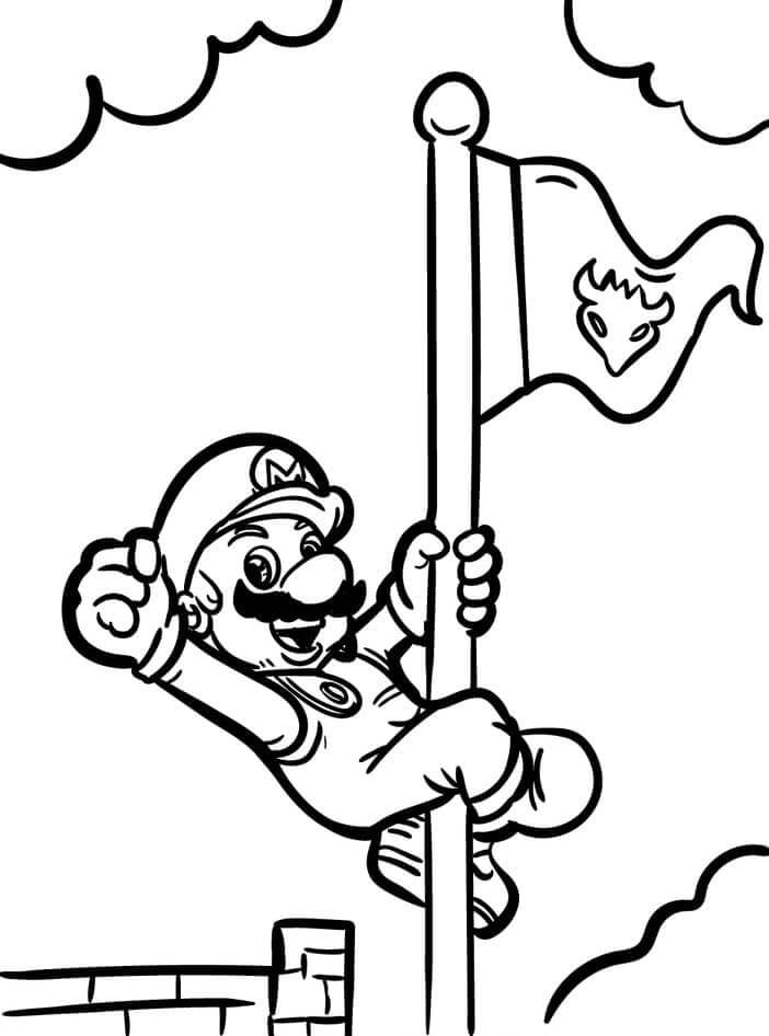 Free printable Mario coloring page #172141 from Video Games collection Free printable Mario coloring page #172141 from Video Games collection