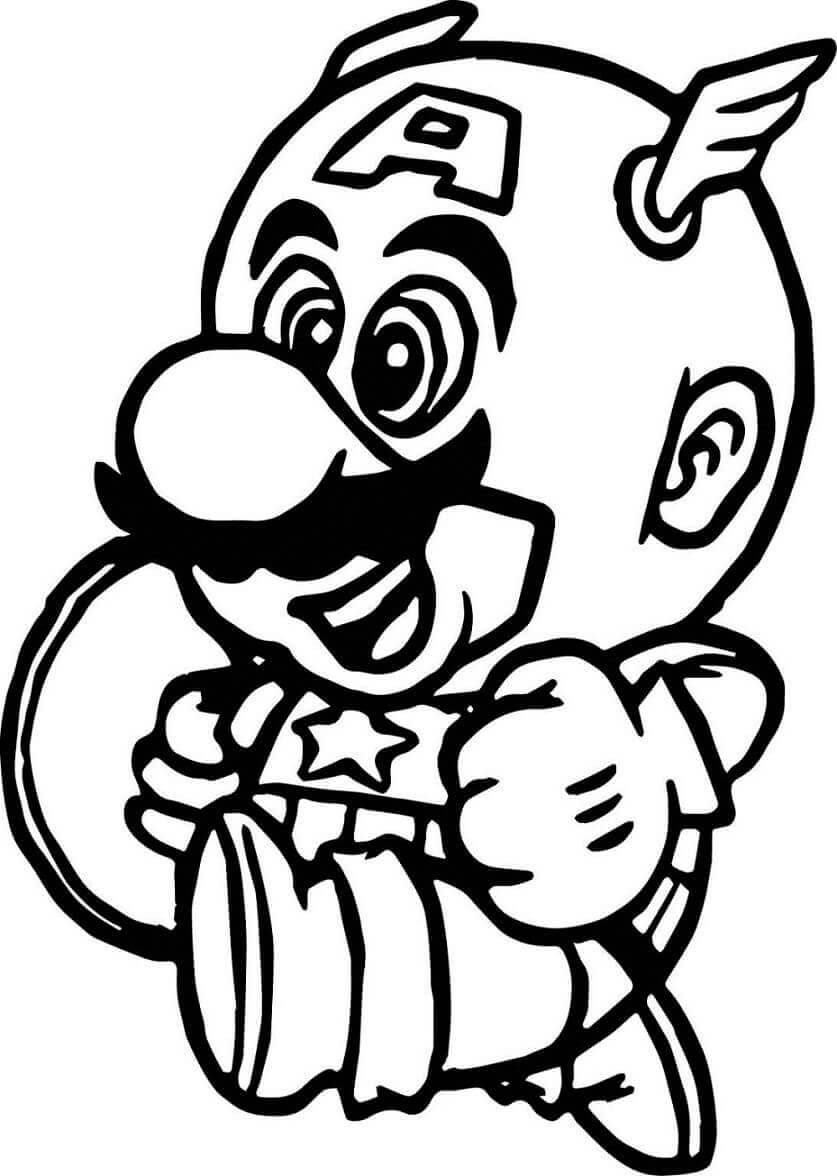 Free printable Mario coloring page #172173 from Video Games collection Free printable Mario coloring page #172173 from Video Games collection