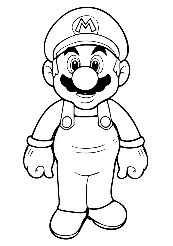 Coloring page: Mario Bros (Video Games) #112477 - Printable coloring pages