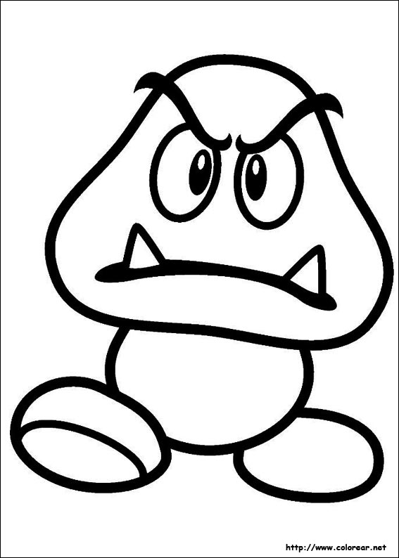 Coloring page: Mario Bros (Video Games) #112482 - Free Printable Coloring Pages