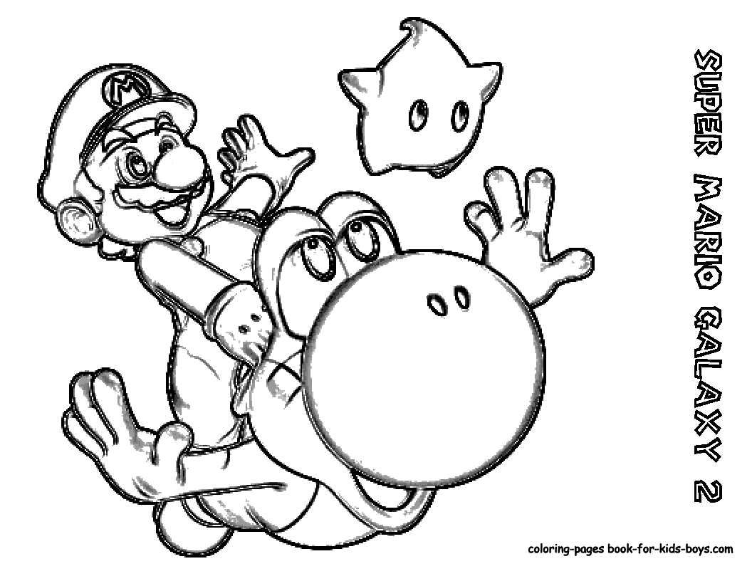 Coloring page: Mario Bros (Video Games) #112485 - Free Printable Coloring Pages
