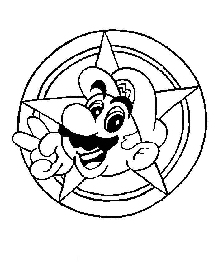 Coloring page: Mario Bros (Video Games) #112504 - Printable coloring pages