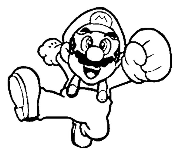 Coloring page: Mario Bros (Video Games) #112565 - Printable coloring pages