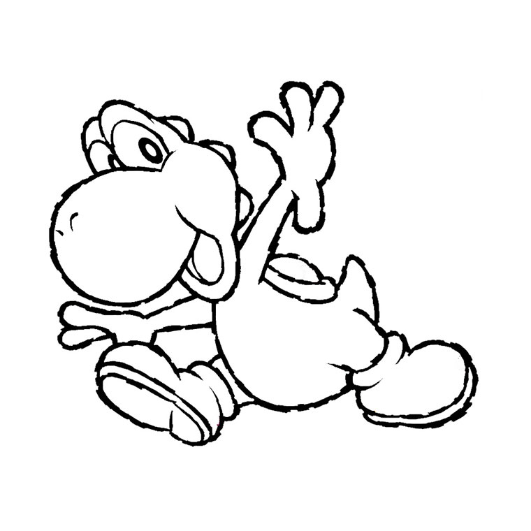Coloring page: Mario Bros (Video Games) #112569 - Free Printable Coloring Pages