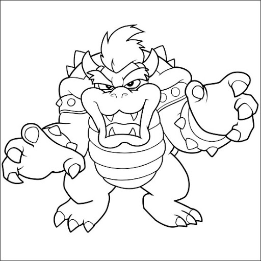 Coloring page: Mario Bros (Video Games) #112585 - Free Printable Coloring Pages