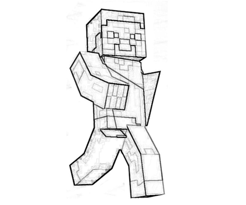 Coloring page: Minecraft (Video Games) #113754 - Free Printable Coloring Pages