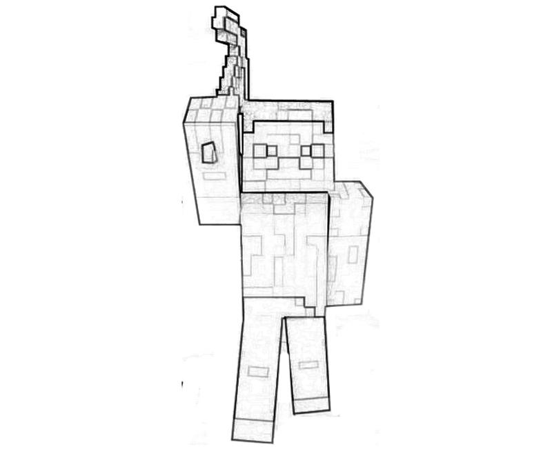 Coloring page: Minecraft (Video Games) #113764 - Free Printable Coloring Pages
