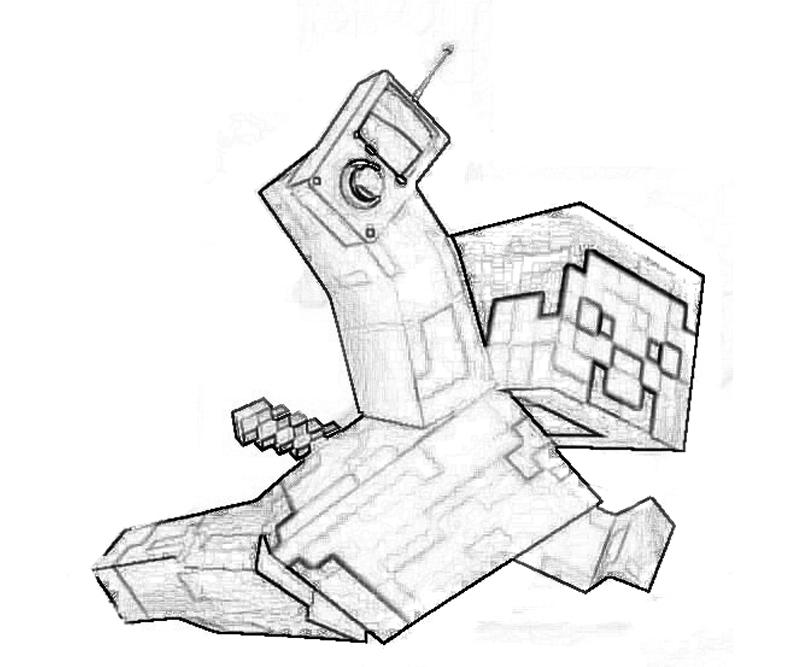 Coloring page: Minecraft (Video Games) #113781 - Printable coloring pages