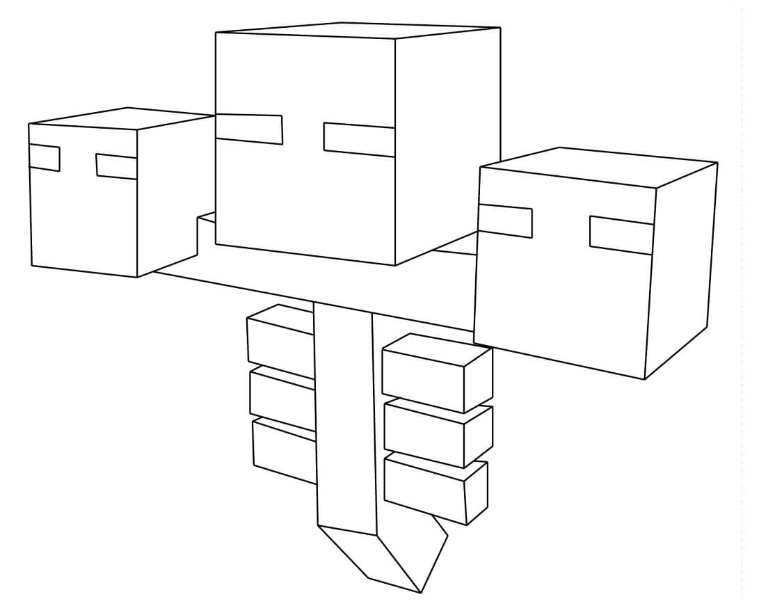 Free printable Minecraft coloring page #170814 from Video Games collection