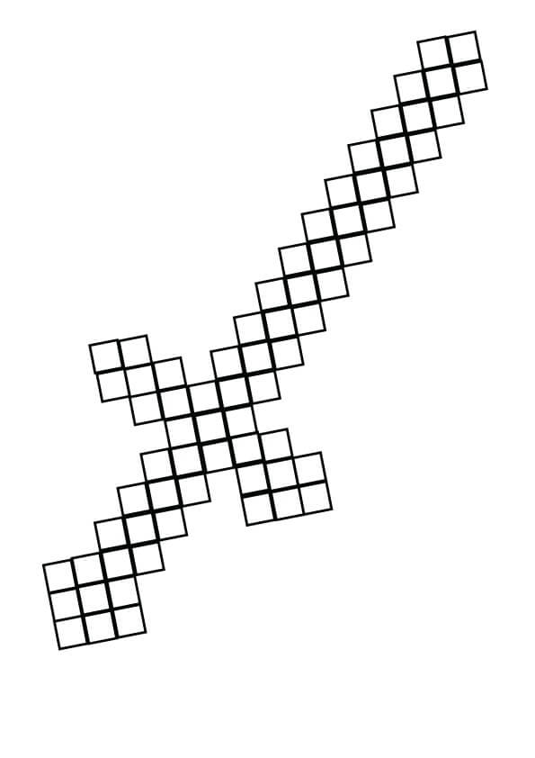 Free printable Minecraft coloring page #171128 from Video Games collection
