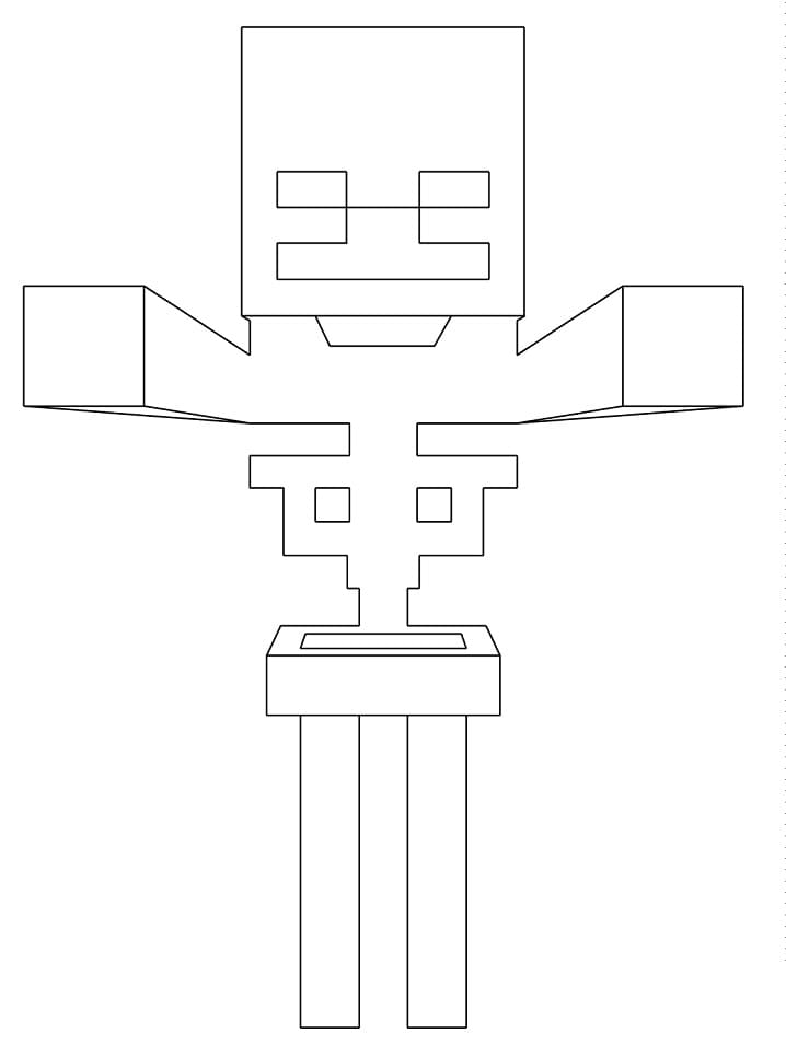 Free printable Minecraft coloring page #171169 from Video Games collection