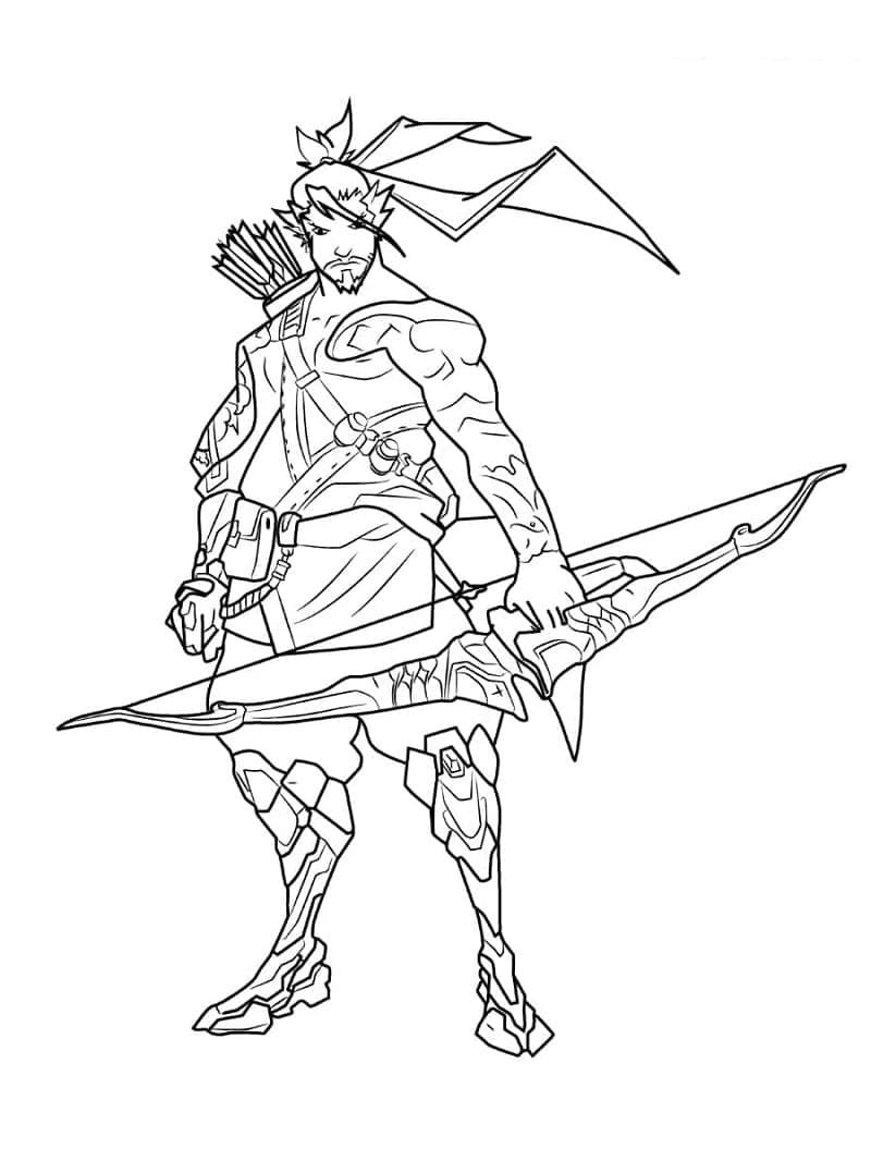 Free printable Overwatch coloring page #197120 from Video Games collection Free printable Overwatch coloring page #197120 from Video Games collection