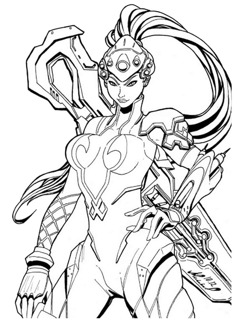 Free printable Overwatch coloring page #197138 from Video Games collection Free printable Overwatch coloring page #197138 from Video Games collection