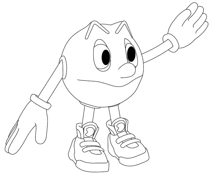 Free printable Pac-Man coloring page #207771 from Video Games collection Free printable Pac-Man coloring page #207771 from Video Games collection