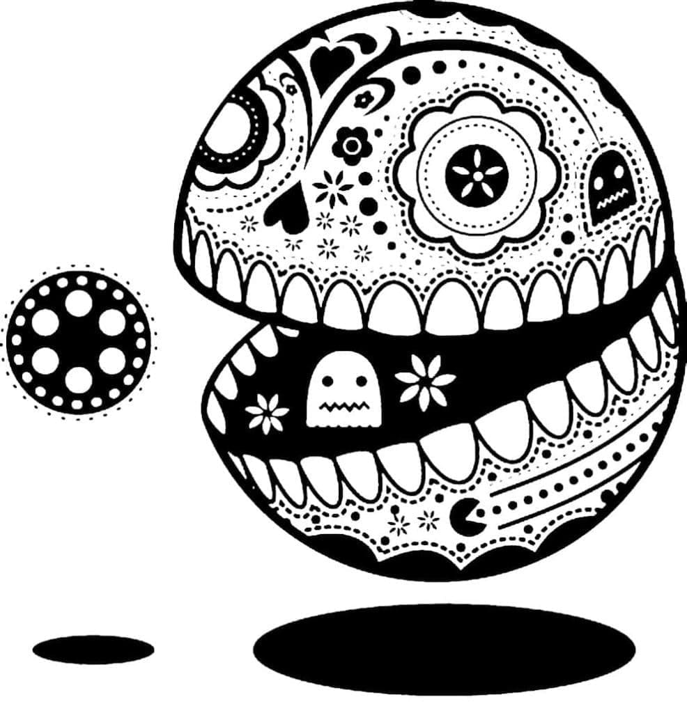 Free printable Pac-Man coloring page #207791 from Video Games collection Free printable Pac-Man coloring page #207791 from Video Games collection