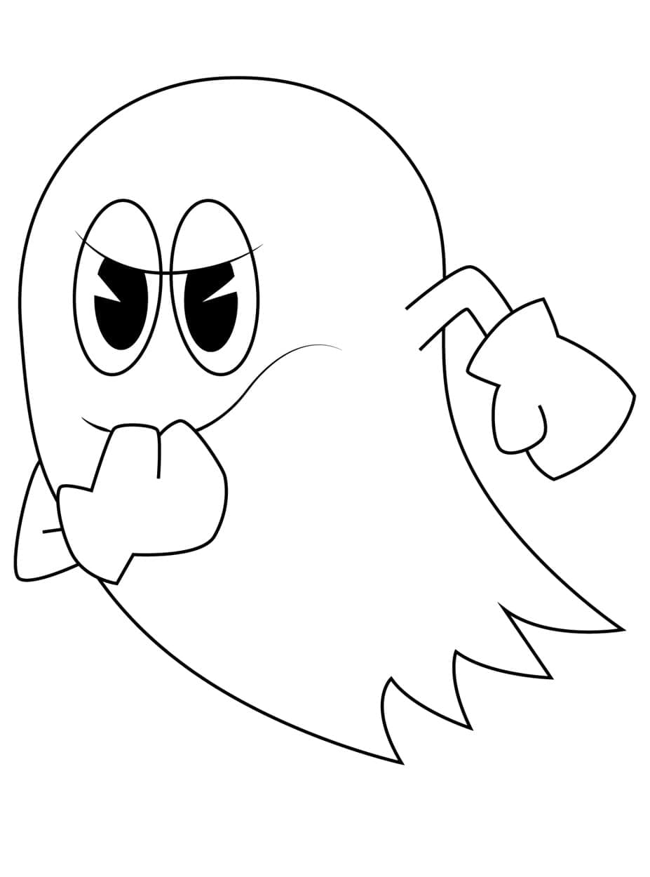 Free printable Pac-Man coloring page #207792 from Video Games collection Free printable Pac-Man coloring page #207792 from Video Games collection